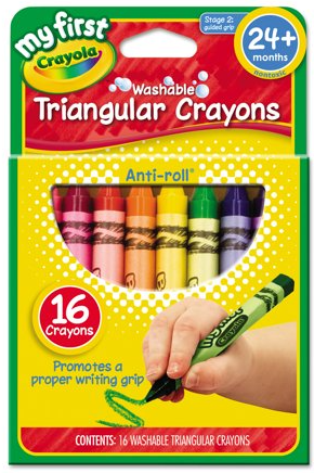 My First Crayola 16 Colores Lavable. Fácil Agarre Ref.3169