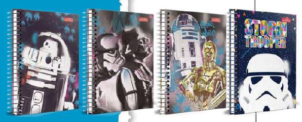 Cuaderno Univ. Álamo  T/D c/Sticker 96H - 1 Raya - Star Wars